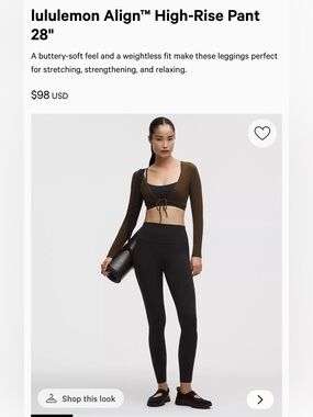 Lululemon align leggings